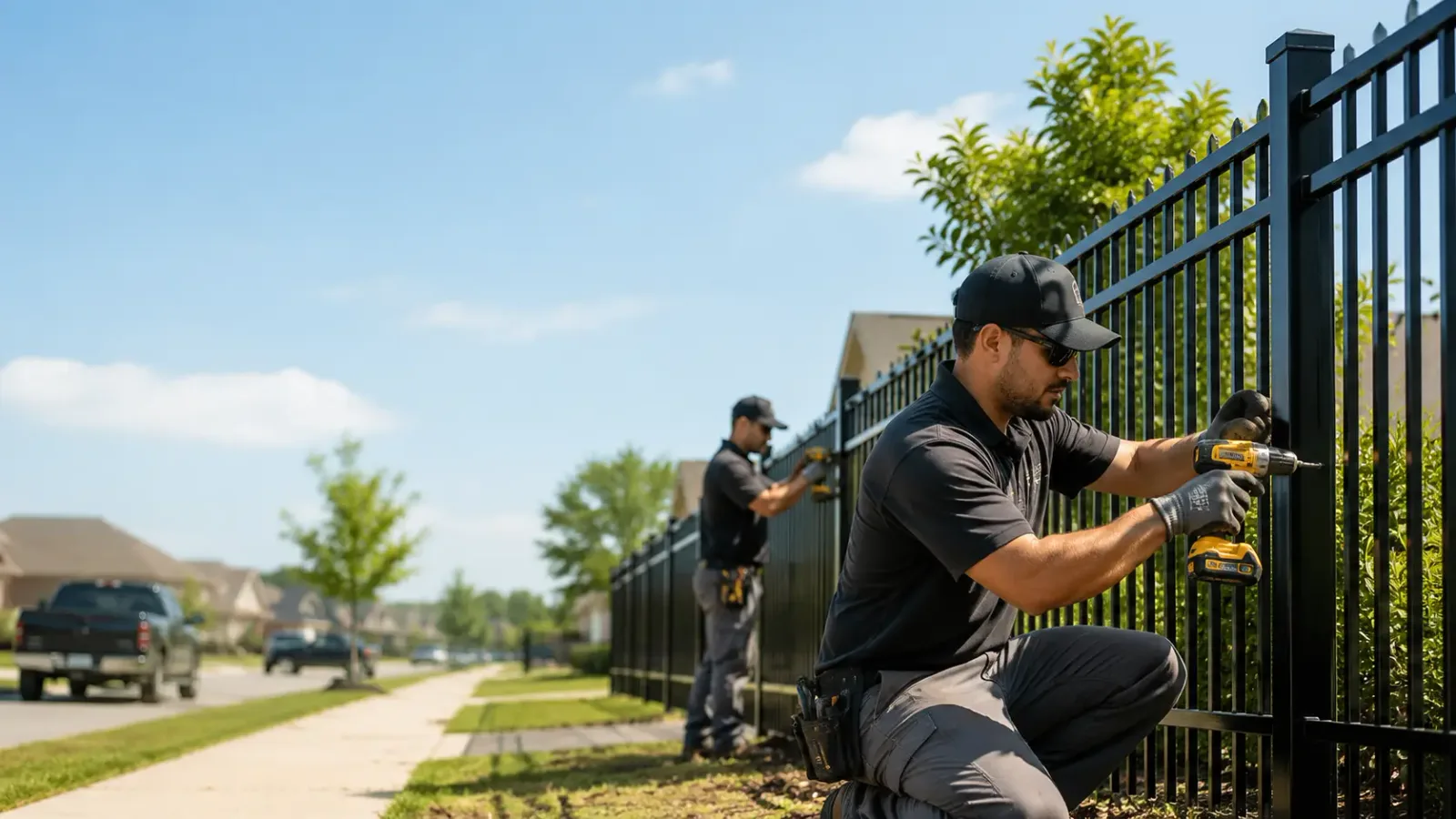 Metal Fence Installation in Napoleonville, LA